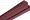 Планка "внутренний угол", 3м, цвет Гранатовый